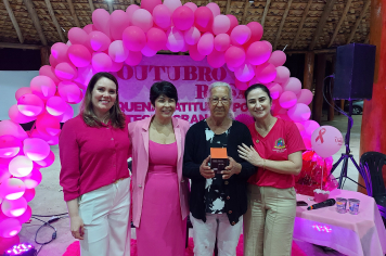 Foto - Uma Noite de Conscientização e Cuidado Marca o Outubro Rosa em Albertina
