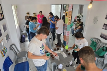 Foto - Encerramento do Curso de Classificação e Degustação de Cafés