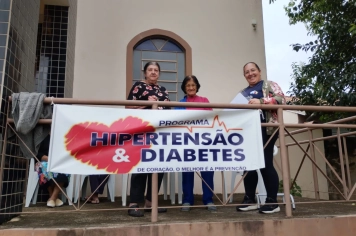 Foto - Hiperdia nos Bairros Santa Clara e São Gonçalo