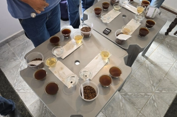 Foto - Encerramento do Curso de Classificação e Degustação de Cafés