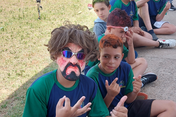 Foto - Dia do Cabelo Maluco – Escola Municipal Antonio Ferreira