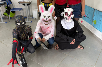 Foto - Alegria e integração marcaram o encerramento da Semana das Crianças na Escola Antônio Ferreira