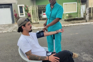 Foto - Hiperdia nos Bairros Santa Clara e São Gonçalo