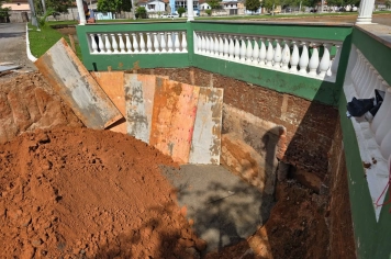 Foto - Manutenção no Parque do Lago