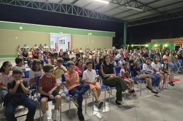 Foto - Cerimônia de premiação do Projeto +IDEB