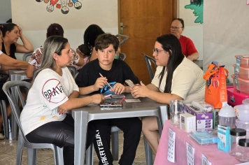 Foto - Dia da Mulher no CRAS Homenagem e Convivência