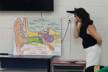 Foto - Palestra sobre Saúde Auditiva