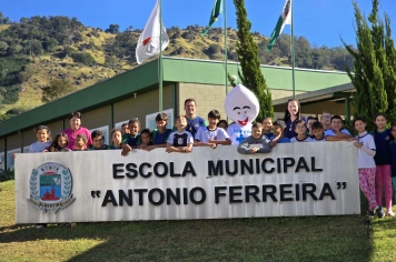 Foto - Saúde e Educação juntas pela vacinação em dia