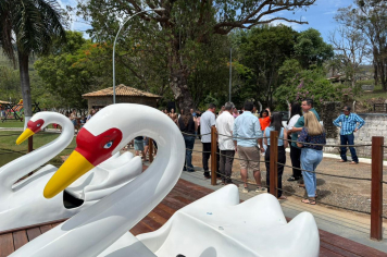 Foto relacionada - Um novo atrativo movimenta o turismo e o lazer no Parque do Lago de Albertina