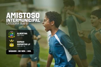 Amistoso Intermunicipal Sub 8: Emoção, Sonhos e Muito Futebol no Poliesportivo de Albertina!