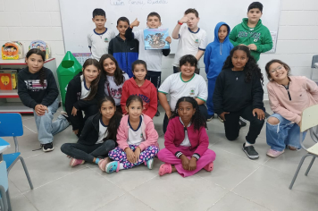 Viagem pelo Mundo da Leitura amplia horizontes na Escola Antônio Ferreira