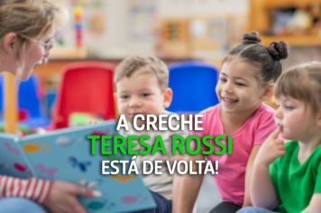 Creche Municipal Teresa Rossi Reabre com Dedicação e Carinho para 2025