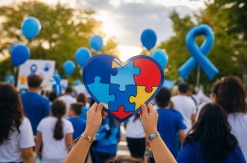 Caminhada em Albertina reforça mensagem de respeito e inclusão no Dia Mundial de Conscientização sobre o Autismo