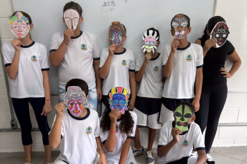 Máscaras Africanas: Alunos dos 7º anos exploram cultura, história e identidade do continente