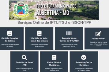 ETA e Prefeitura Municipal de Albertina /MG