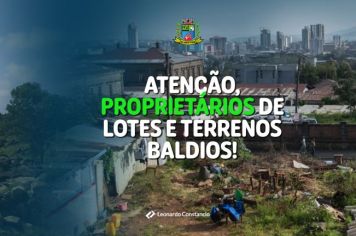 PREFEITURA DE ALBERTINA ALERTA: LIMPEZA DE TERRENOS BALDIOS É FUNDAMENTAL PARA A SAÚDE PÚBLICA
