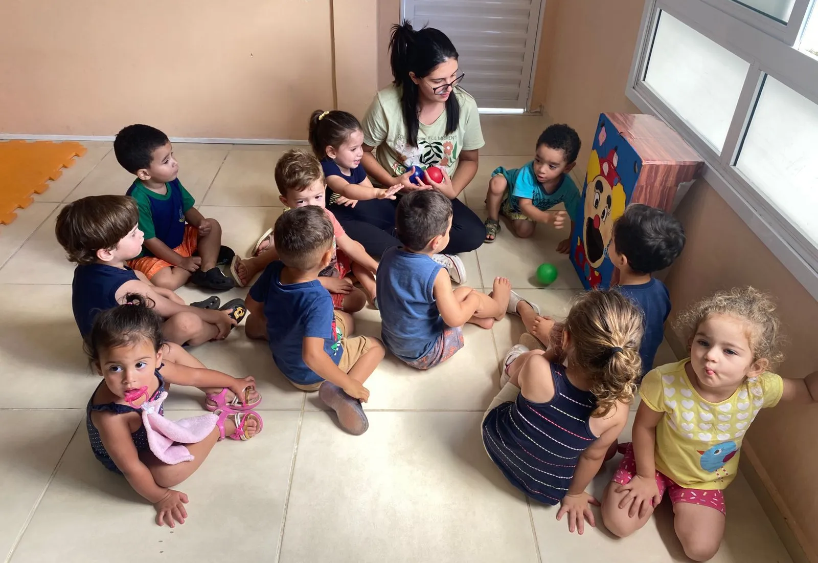 O encanto do circo transformou a rotina da Creche Tereza Rossi