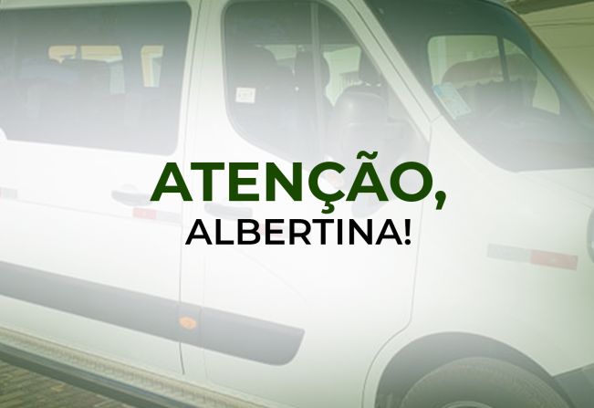 Albertina Implanta Nova Regra para Viagens da Secretaria de Saúde