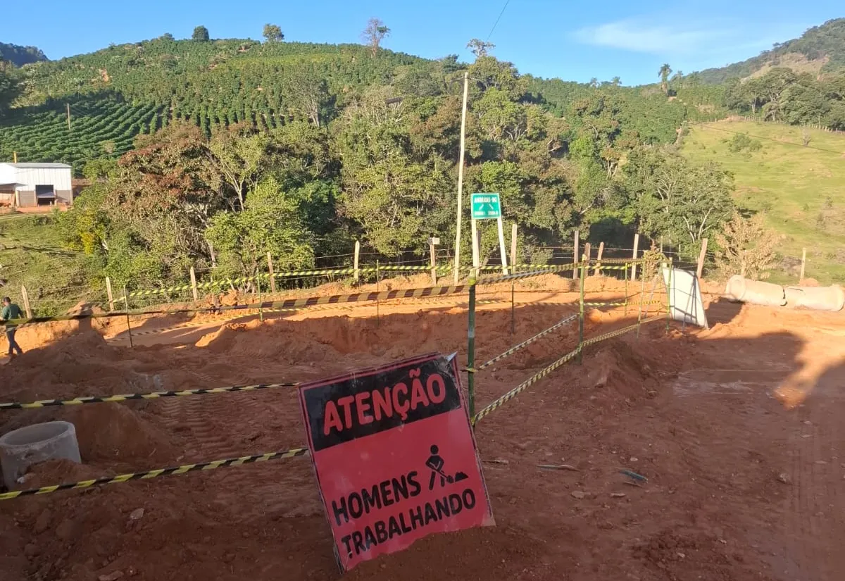 Atenção redobrada garante mais segurança nos trechos em obras na estrada do Abertão de Cima