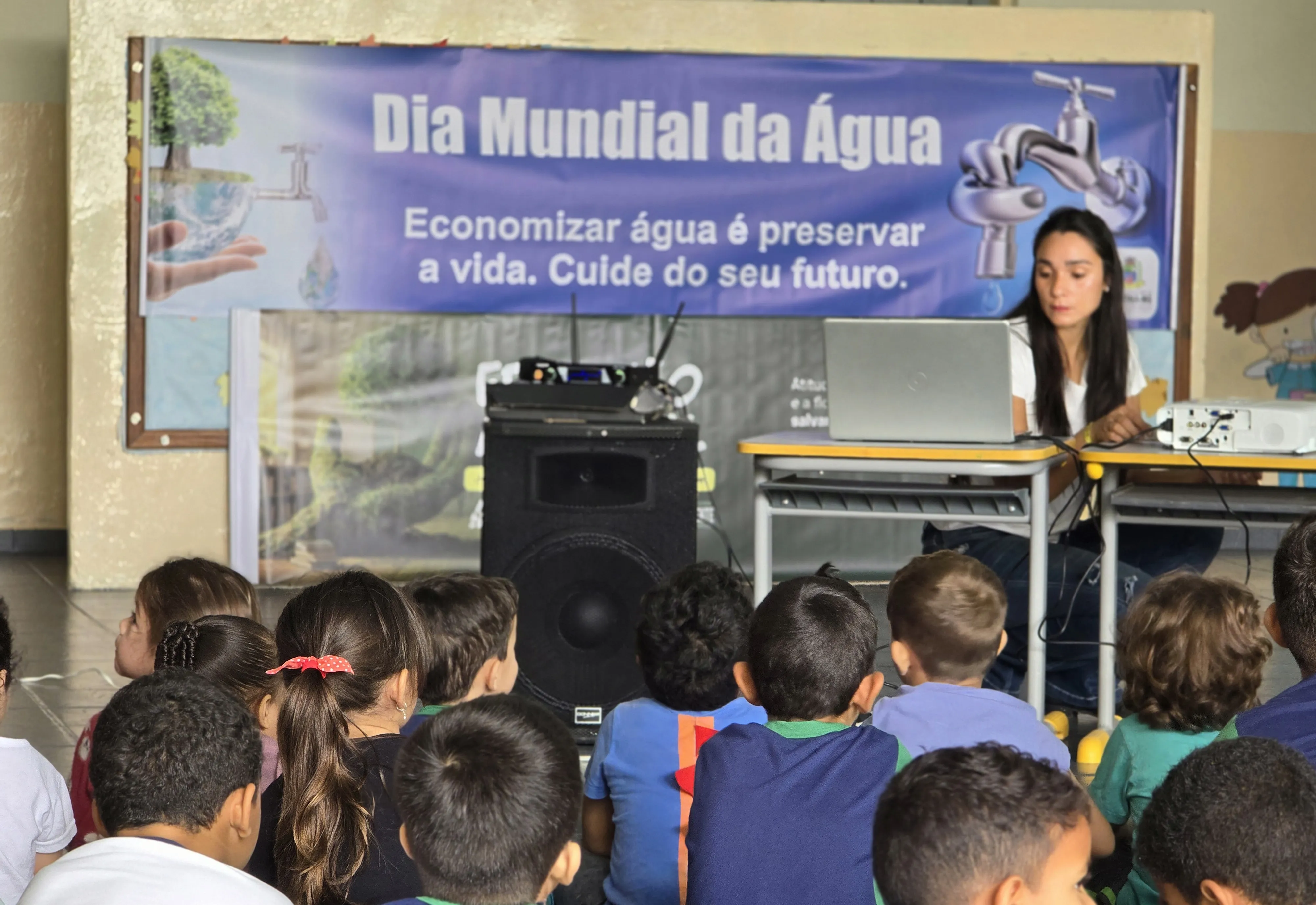 Educação ambiental marca Dia Mundial da Água com ações nas escolas de Albertina