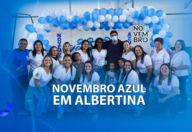 Novembro Azul em Albertina