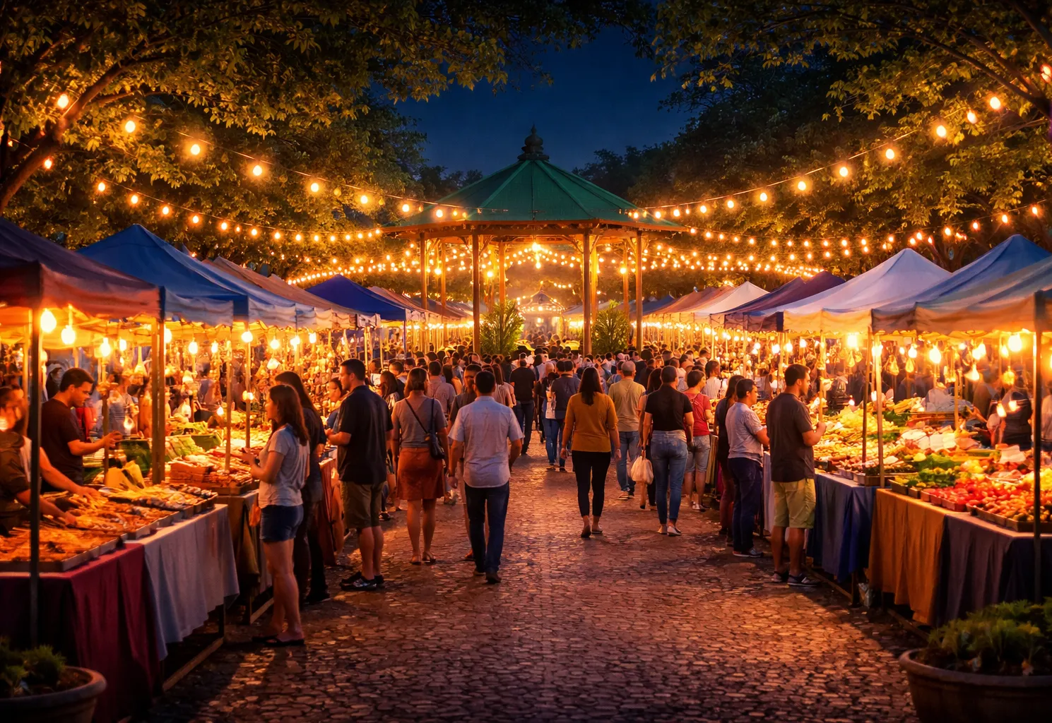 Feira Noturna chega para movimentar Albertina com delícias da região