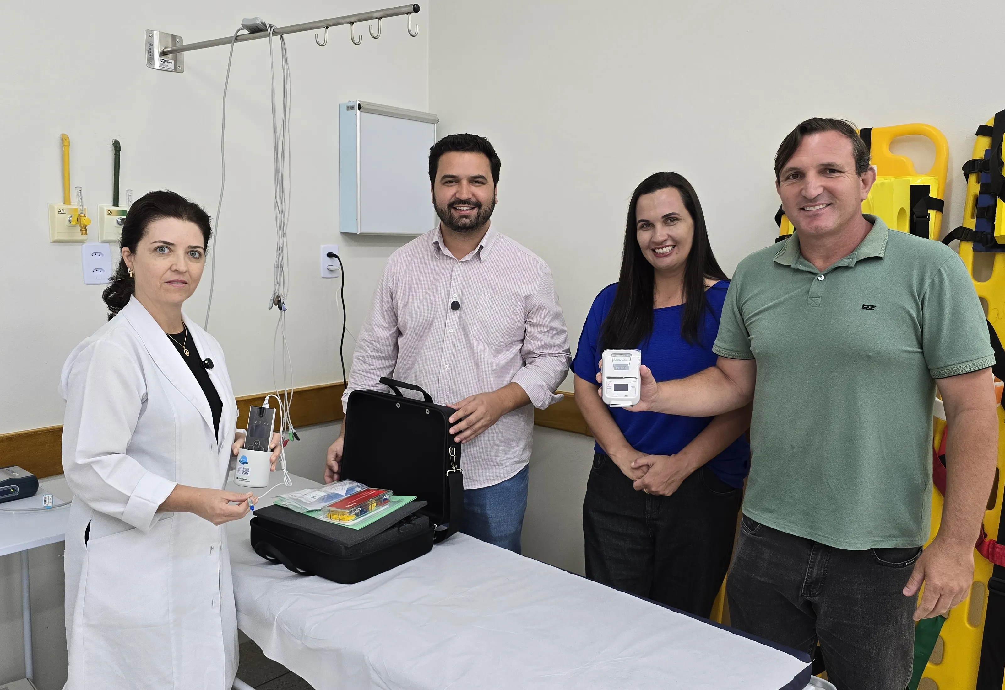 UBS de Albertina recebe aparelho para realização do Teste da Orelhinha a partir de 2026