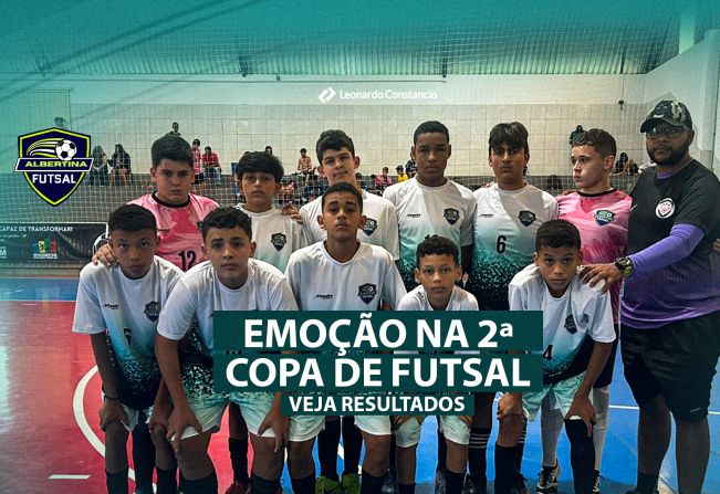 Emoção na 2ª Copa de Futsal: Albertina Rumo à Final!