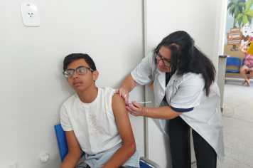 Foto - Campanha de Atualização de Vacinas na UBS de Albertina