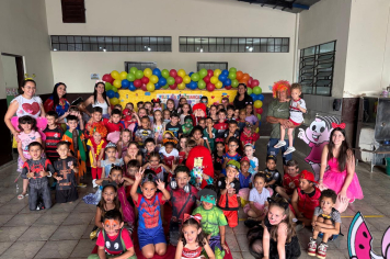 Foto - Fantasia, dança e muita diversão na Semana das Crianças (Pré-Escola Luzia Sanches Diniz)