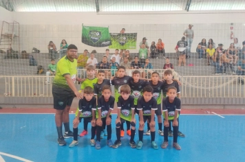 Foto relacionada - Base do Futsal de Albertina fecha participação na 3ª Copa com vice no Sub-10 e pódios no Sub-12 e Sub-16