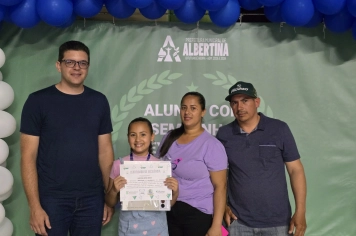 Foto - Cerimônia de premiação do Projeto +IDEB