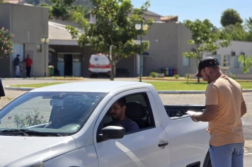 Foto - Evangelização em Albertina (8º Semana Evangélica)