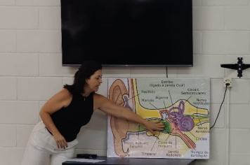 Foto - Palestra sobre Saúde Auditiva