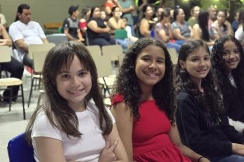 Foto - Cerimônia de premiação do Projeto +IDEB