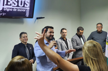 Foto - Culto de Ação de Graças no Paço Municipal 