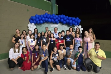 Foto - Cerimônia de premiação do Projeto +IDEB