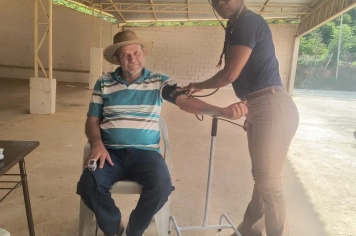 Foto relacionada - Saúde que chega a todos: ação leva atendimento e cuidado à população rural de Albertina