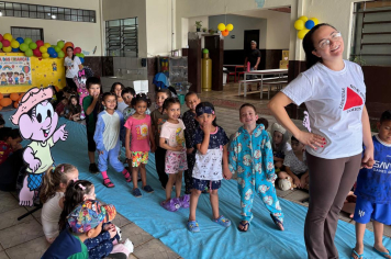 Foto - Encerramento da Semana das Crianças foi puro encanto e diversão na Pré-Escola Luzia Sanches Diniz
