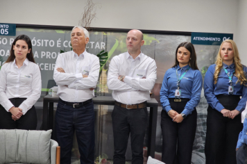 Foto - Nova agência do Sicoob é inaugurada em Albertina e marca avanço para o desenvolvimento local