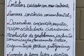 Foto - Horta dos Alunos da Escola Antonio Ferreira 