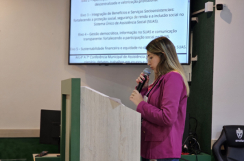 Foto - 7ª Conferência Municipal de Assistência Social de Albertina