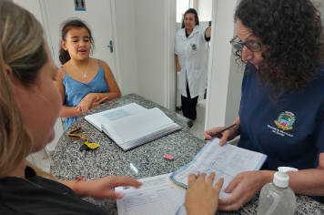 Foto - Campanha de Atualização de Vacinas na UBS de Albertina