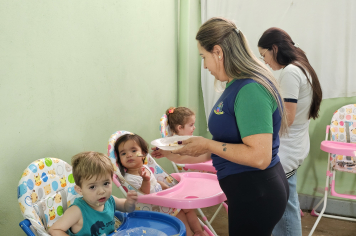 Foto - Alimentação nas Escolas de Albertina