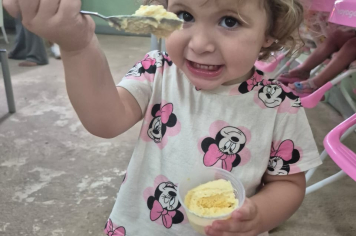 Foto relacionada - Brincadeiras, sabor e imaginação marcam a Semana das Crianças na Creche Municipal Tereza Rossi