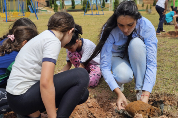 Foto - Plantio de Árvores  (Dia da Árvore | Escola Antonio Ferreira)