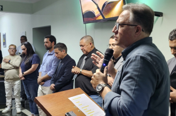 Foto - Culto de Ação de Graças no Paço Municipal 