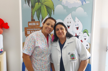 Foto - Campanha de Atualização de Vacinas na UBS de Albertina