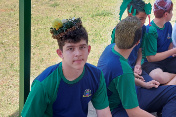 Foto relacionada - Semana da Criança começa com o divertido Dia do Cabelo Maluco na Escola Municipal Antonio Ferreira