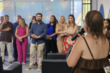 Foto - Inauguração do espaço revitalizado do Centro Educacional “Professora Marilene Botelho Opúsculo”